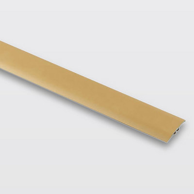 Barre de seuil en aluminium décor doré GoodHome 37 x 930 mm - vue 2