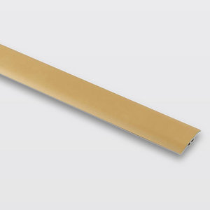 Barre de seuil aluminium doré mat long. 930 x larg. 37 mm
