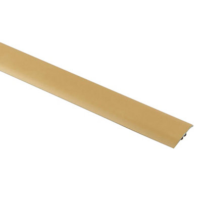 Barre de seuil en aluminium décor doré GoodHome 37 x 930 mm