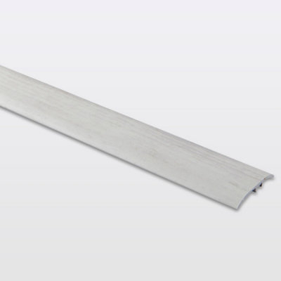 Barre de seuil en aluminium auto adhésif Geelong effet chêne grisé GoodHome décor 140 .930 x .37 mm - vue 2