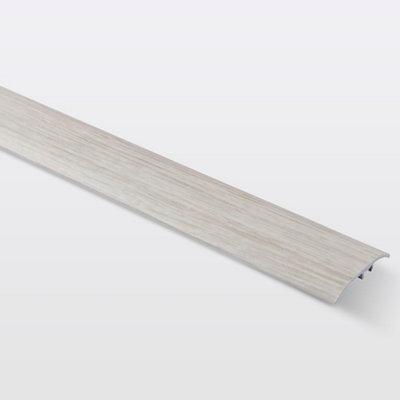 Barre de seuil en aluminium auto adhésif effet chêne blanchi GoodHome décor 145 .930 x .37 mm - vue 2