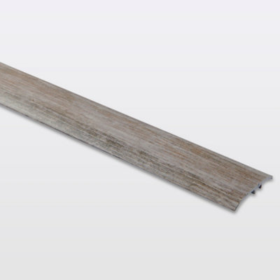 Barre de seuil en aluminium décor bois GoodHome 37 x 1 800 mm DÉCOR 160 - vue 2