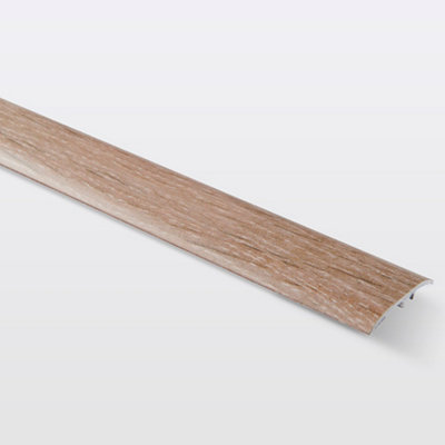 Barre de seuil en aluminium auto adhésif effet bois brut GoodHome décor 280 .930 x .37 mm - vue 2