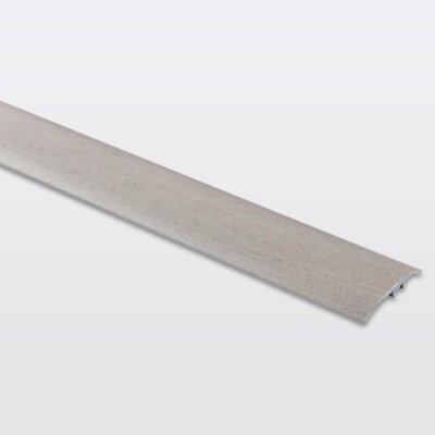 Barre de seuil en aluminium auto adhésif effet chêne grisé GoodHome décor 130 .930 x .37 mm - vue 2