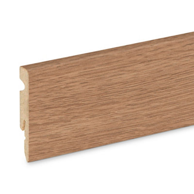 Plinthe plaquée bois décor 160 chêne vendue à la pièce - vue 2