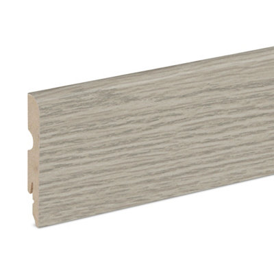 Plinthe MDF 220 x 8 cm Décor 50 bois vendue à la pièce - vue 2