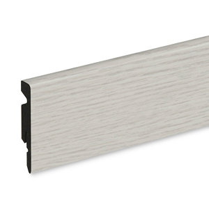 Plinthe "Doncaster blanc" - L. 220 x - H. 6 cm x Ép. 11 mm