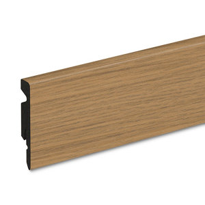 Plinthe PVC miel L. 220 x - H. 6 cm x Ép. 11 mm