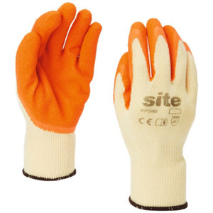 Lot de 5 paires de gants tous travaux - Orange