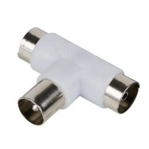 Répartiteur coaxiale TV en T 9,52 mm