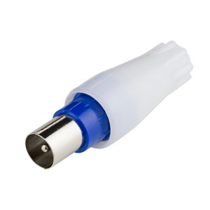 Fiche coaxial 9,5 mm mâle