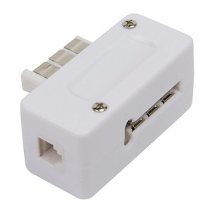 Fiche PTT mâle gigogne RJ45 pour téléphone
