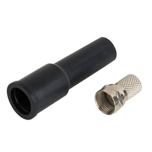 Lot de 2 fiches mâle type F étanches