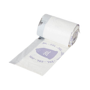 Sacs poubelles elastiques 20l