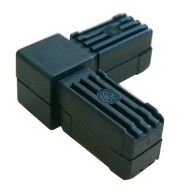 Double connecteur pour tube carré Diall 20 x 20 mm - vue 1