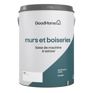 Peinture murs, boiseries et métal satin 5 L Base B