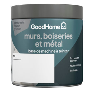 Peinture murs, boiseries et métal 236 ml mat Base C
