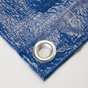 Bâche légère 5 m x 8 m résistante aux déchirures