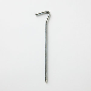 Lot de 10 sardines pour bâche en acier galvanisé