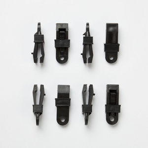 Lot de 8 clips de fixation pour bâche