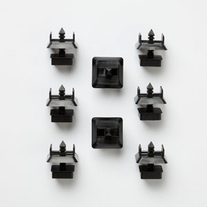 Lot de 8 connecteurs pour bâche en polypropylène