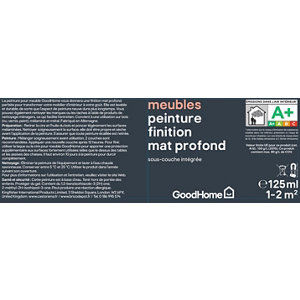 Peinture de rénovation meubles acrylique mat profond vert Longford 125 ml