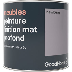 Peinture de rénovation meubles acrylique mat profond gris New Heaven0,5 L
