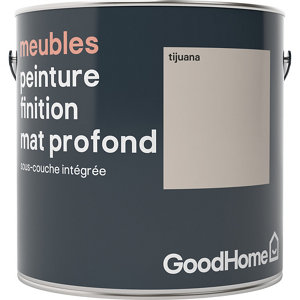 Peinture de rénovation meubles acrylique mat profond beige Tijuana 2 L