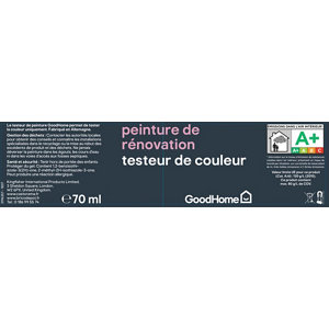 Testeur peinture de rénovation acrylique mat gris Sedona 70 ml