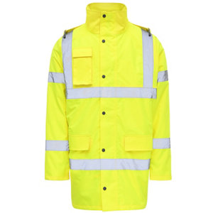 Veste haute visibilité jaune taille L