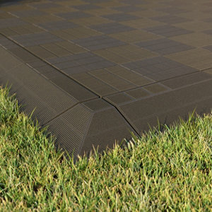 Coin de finition composite "angara ii" 20 x 20 cm