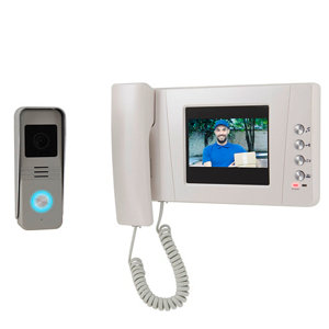 Interphone vidéo filaire 4,3" "Uban"