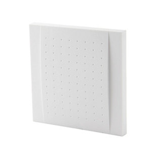 Carillon de porte filaire blanc 230V (transformateur intégré)