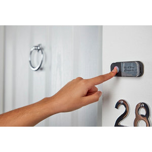 Carillon + Sonnette sans fil noir "Liam"