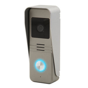 Platine de rue plate filaire