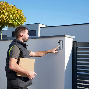 Portier vidéo sans fil avec vision nocturne à infrarouge