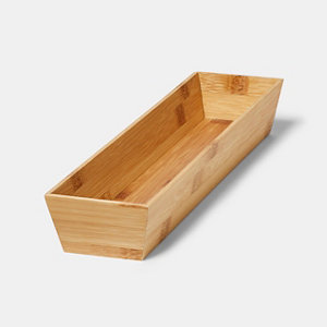 Range-couverts bambou "NITAKI 1" compartiment - L. 10 x P. 42cm