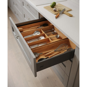 Range-couverts bambou "NITAKI 4" compartiments - L. 30 x P. 42cm