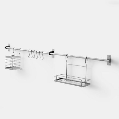 Barre de crédence et accessoires GoodHome Datil . 120 4 cm - vue 1