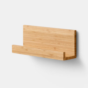 Étagère magnétique bambou "Pecel" l. 25x P. 10 cm