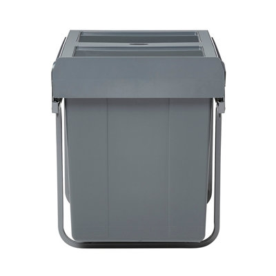 Poubelle de tri coulissante GoodHome Vigote 40 cm 2 bacs - vue 1