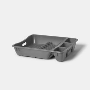 Égouttoir plastique gris