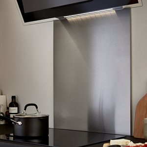 Fond de hotte "Kasei" gris - l.60 x H.80 cm ep 10 mm