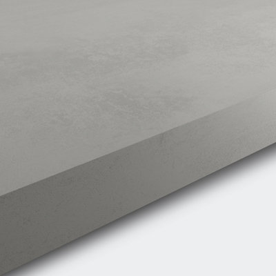 Plan de travail stratifié effet béton .300 x .62 x ép.3 8 cm GoodHome Kala - vue 2