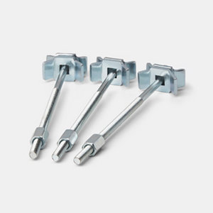 Boulons connecteurs pour plan de travail, 15 cm 30 pièces