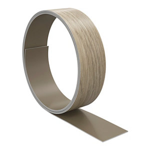 Bande de chant effet bois clair L. 300 cm x l. 4,2 cm