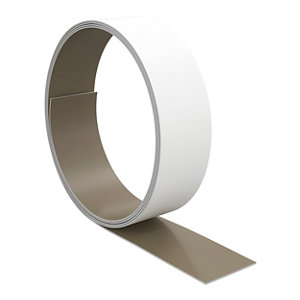 Bande de chant "Berberis" blanc mat L. 300 cm x l. 4,2 cm