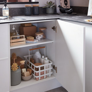 Caisson bas blanc - L. 60 x H. 87 x P. 57cm