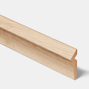 Corniche cache-lumière "Alpinia" chêne l.240 x h.7,5 cm