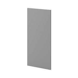 Côté de remplacement haut "Alisma" gris laqué l.32 x h.72 x ép.1,8 cm